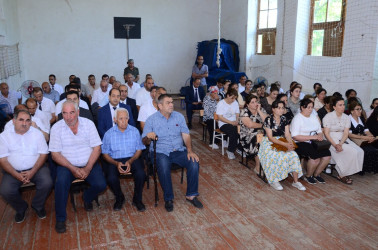 İyunun 18-də Qaraqocalı kənd sakinləri ilə səyyar qəbul keçirilib.