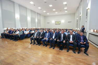 Kürdəmir rayonunda sahibkarlarla növbəti görüş təşkil olunub.