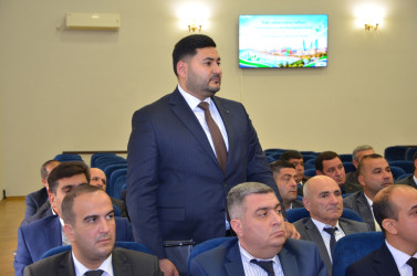 “Şəhərsalma və Memarlıq İli” çərçivəsində Kürdəmirdə “Ümumdünya Məskunlaşma Günü” və “Ümumdünya Şəhərlər Günü” ilə bağlı tədbir keçirilmişdir.