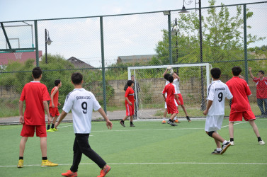 Kürdəmir rayonunda minifutbol turniri başa çatıb