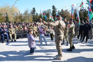 Kürdəmirdə Zəfər günü münasibətilə ümumrayon konserti keçirilib.