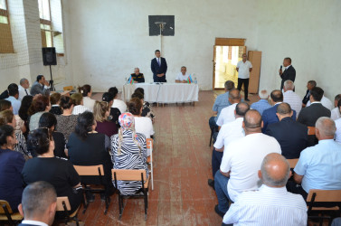 İyunun 18-də Qaraqocalı kənd sakinləri ilə səyyar qəbul keçirilib.