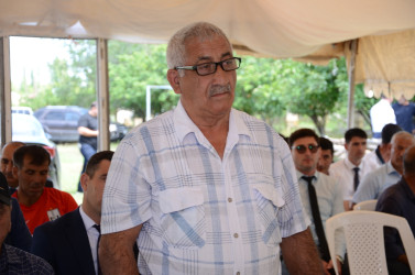 İyulun 1-də Ərəbxana kənd sakinləri ilə səyyar qəbul keçirilib.