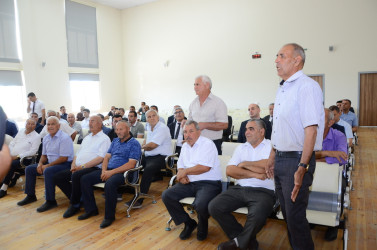 İyunun 11-də Qarasu kənd sakinləri ilə səyyar qəbul keçirilib.
