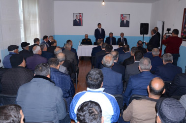 Qocalı kənd sakinləri ilə növbəti səyyar qəbul keçirilib
