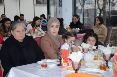 Kürdəmirdə şəhid və qazi övladları üçün bayram tədbiri keçirilib.