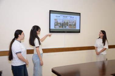 Rayon İcra Hakimiyyətinin könüllülərinə “Layihələrin hazırlanması və idarə edilməsi” mövzusunda təlim keçirilib.