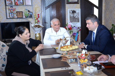 Atakişili kəndində sakinlər ilə səyyar qəbul keçirilib