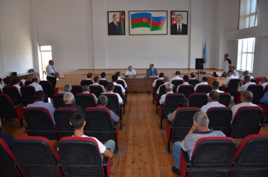 Atakişili kənd sakinləri ilə növbəti səyyar qəbul keçirilib.