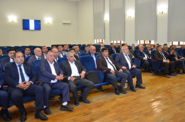 Oktyabrın 27-də “Yerli İcra Hakimiyyətlərində Rəqəmsallaşma üzrə Yol Xəritəsi” mövzusunda iclas keçirilib.
