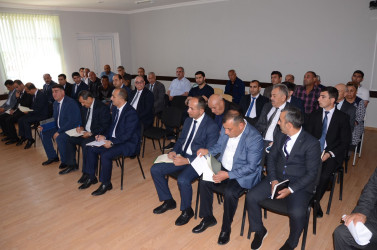 Şilyan kənd sakinləri ilə növbəti səyyar qəbul keçirilib.