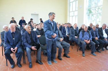 Aprelin 16-da Muradxan kənd sakinləri ilə səyyar qəbul keçirilib.