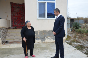 Garıs Əyribənd kənd sakinləri ilə növbəti səyyar qəbul keçirilib