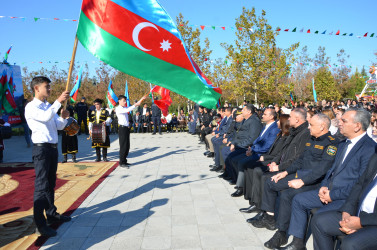 Kürdəmirdə Zəfər günü münasibətilə ümumrayon konserti keçirilib.