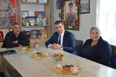 Qarasaqqal kəndində sakinlər ilə səyyar qəbul keçirilib