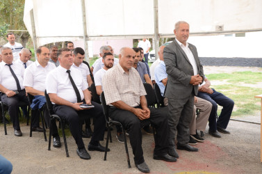 Sentyabrın 24-də Beyi kənd sakinləri ilə səyyar qəbul keçirilib.