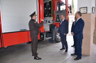 Kürdəmirdə Fövqəladə Hallar Nazirliyi işçilərinin peşə bayramı günü münasibətilə tədbir keçirilib.