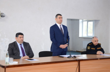 Qarasaqqal kəndində sakinlər ilə səyyar qəbul keçirilib