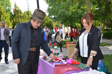 Kürdəmirdə "Folklor festivalı” keçirilib.