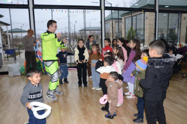 Kürdəmirdə şəhid və qazi övladları üçün bayram tədbiri keçirilib.