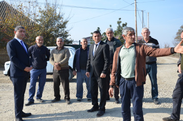 Sığırlı kəndində sakinlər ilə növbəti səyyar qəbul keçirilib