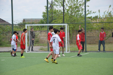 Kürdəmir rayonunda minifutbol turniri başa çatıb