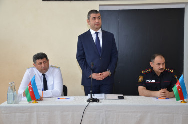 Avqustun 6-da Qaramahmudlu kənd sakinləri ilə səyyar qəbul keçirilib.