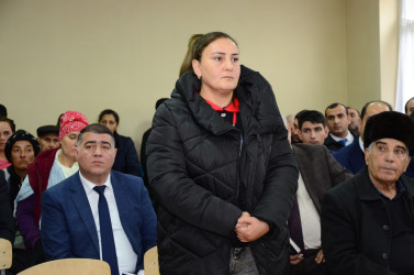 Çöhranlı kəndində sakinlər ilə səyyar qəbul keçirilib