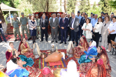 Kürdəmirdə “Konstitusiya və Suverenlik ili” çərçivəsində “Folklor festivalı” keçirilib