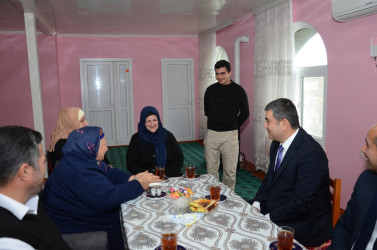 Mürtülü kənd sakinləri ilə növbəti səyyar qəbul keçirilib