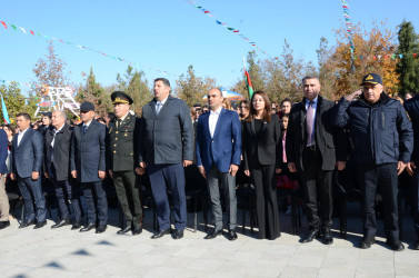 Kürdəmirdə Zəfər günü münasibətilə ümumrayon konserti keçirilib.