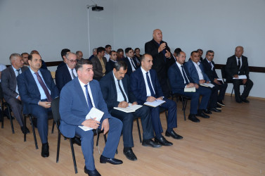 Şilyan kənd sakinləri ilə növbəti səyyar qəbul keçirilib.