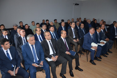 Şilyan kəndində sakinlər ilə səyyar qəbul keçirilib