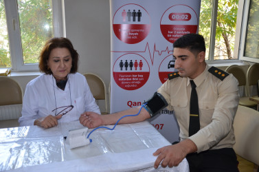 Oktyabrın 14-də Kürdəmirdə qanvermə aksiyası keçirilib.