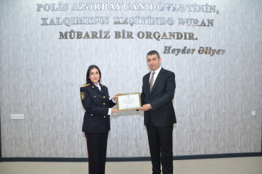 İyulun 2-də Kürdəmirdə Azərbaycan Polisi Günü münasibətilə tədbir keçirilib.