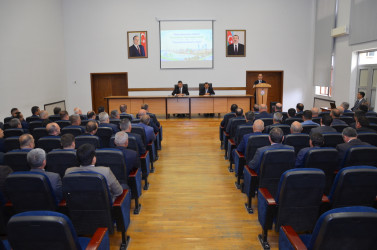 “Şəhərsalma və Memarlıq İli” çərçivəsində Kürdəmirdə “Ümumdünya Məskunlaşma Günü” və “Ümumdünya Şəhərlər Günü” ilə bağlı tədbir keçirilmişdir.