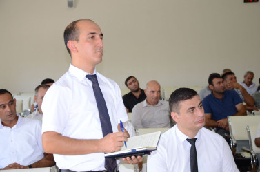 Növbəti səyyar qəbul Qarasu kəndində keçirilib.