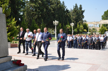 Kürdəmir ASAN Xidmət Mərkəzində 23 iyun - Dövlət Qulluqçularının peşə bayramı günü qeyd olunub