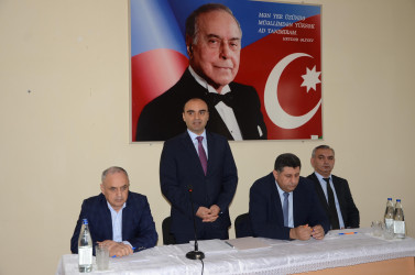 Sığırlı kəndində sakinlər ilə səyyar qəbul keçirilib