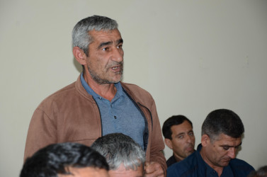 Sığırlı kəndində sakinlər ilə səyyar qəbul keçirilib