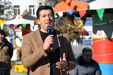 Kürdəmirdə Yeni il şənliyi keçirilib.
