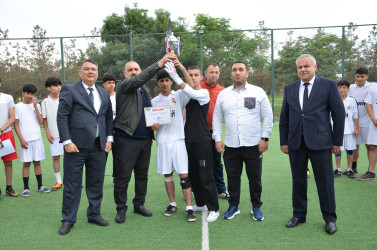 Kürdəmir rayonunda minifutbol turniri başa çatıb