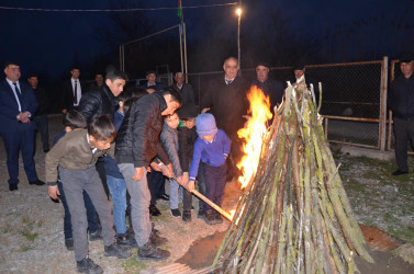 Kürdəmirdə od çərşənbəsi qeyd olunub