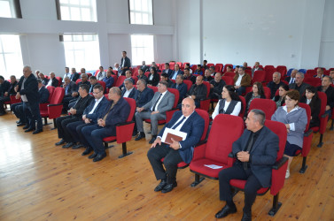 Oktyabrın 8-də Atakişili kənd sakinləri ilə səyyar qəbul keçirilib.