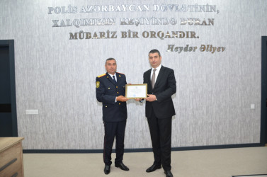 İyulun 2-də Kürdəmirdə Azərbaycan Polisi Günü münasibətilə tədbir keçirilib.