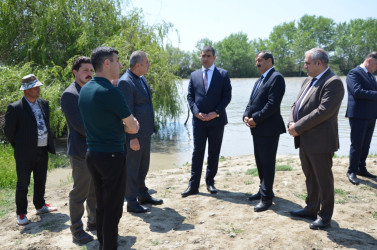 Aprelin 23-də Quşlar kənd sakinləri ilə səyyar qəbul keçirilib.