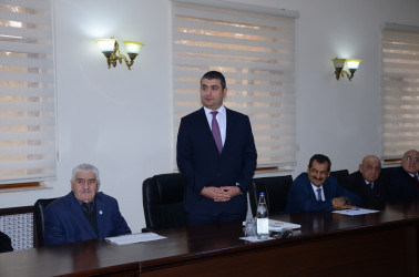 İcra başçısı Elşən Həsənli rayon ağsaqqallarının nümayəndələri ilə görüş keçirib
