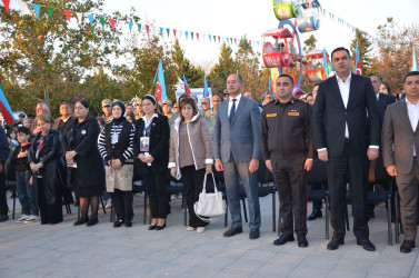 Vətən müharibəsində qazanılan Qələbənin beşinci ildönümü münasibətilə ümumrayon konserti təşkil olunub
