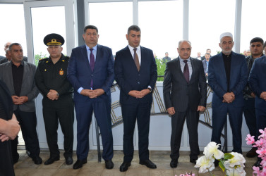 İcra başçısı şəhid Elnur Abışovun anım tədbirində iştirak edib.