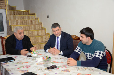 Mürtülü kənd sakinləri ilə növbəti səyyar qəbul keçirilib